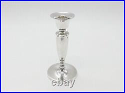 Sterling Silver Modernist Table Candlestick Vintage 1991 Birmingham