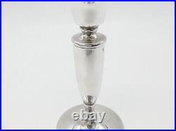 Sterling Silver Modernist Table Candlestick Vintage 1991 Birmingham