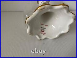 Superb Rare Vintage Spode England Stafford Flowers Candlestick Burtonia