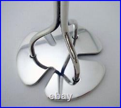 Swedish Vintage Josef Frank Svenskt Tenn c1950 Silver Plated Candlestick 30cm