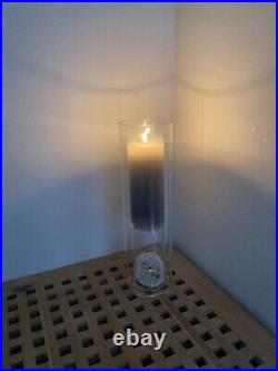 Tall Large candle vintage Style Infinity Never Ending Reuse Gift