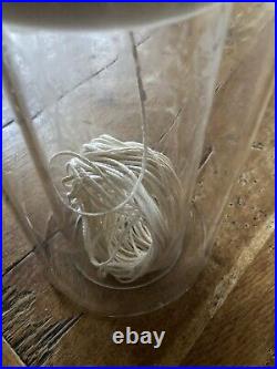 Tall Large candle vintage Style Infinity Never Ending Reuse Gift