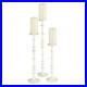 Tall-Oversize-Set-3-White-Pillar-Candle-Holders-Candlesticks-Vintage-Style-01-ikz