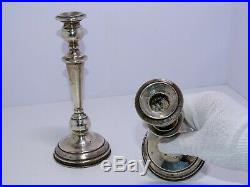 Two Vintage Hallmarked Sterling Silver 925 Candlesticks Holders