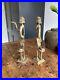 Unusual-Brass-Candlesticks-Pirates-Pair-Candle-Holders-Quirky-Vintage-30cmTall-01-drxz