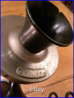 VINTAGE 1915 WESTERN ELECTRIC 329 CANDLESTICK PHONE With RINGER BOX