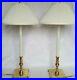 VINTAGE-BALDWIN-BRASS-CANDLESTICKS-TABLE-BUFFET-LAMPS-25-With-SHADES-01-khey