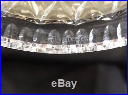 VINTAGE Waterford Crystal Alana Candlestick Holders Signed Pair 7-3/8 Tall