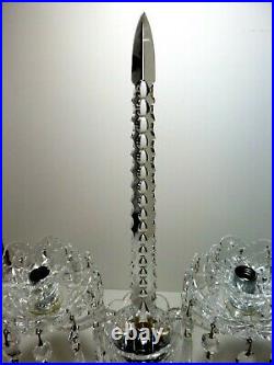 VINTAGE Waterford Crystal C2 (1970-) Candelabra Candlestick Holder 10 Ireland