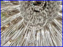 VTG Baccarat Massena Crystal Signed Candle Sticks Holders 6 Inch France