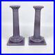 VTG-Pair-of-Cambridge-Glass-Opaque-Helio-Purple-Doric-Column-9-1-2-Candlesticks-01-tqt