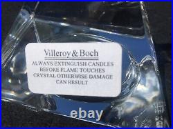 Villeroy and Boch Crystal 3 Arm Candlestick / Candelabra