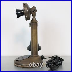 Vintage 1913 Western Electric Old Rotary Candlestick Telephone American Bell 323