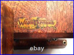 Vintage 1920s Wonderphone Candlestick Telephone With Subset Switch Seattle WA RARE