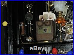 Vintage 1929 GPO Candlestick Telephone No. 150 Bakelite With Chrome & Enamel Dial