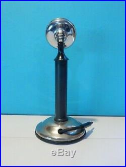 Vintage 1930S Western Electric Candle stick Microphone Antique Deco Prop Old USA