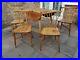 Vintage-1960-Ercol-4-Candlestick-Chiltern-Dining-Chairs-And-Ercol-Table-Set-01-qg