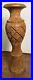 Vintage-20-Tall-Candle-Holder-Hand-Carved-Wood-Pedestal-Turned-Exotic-Rustic-01-lq