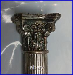 Vintage 8.5 Italian WA Silverplate Candlesticks