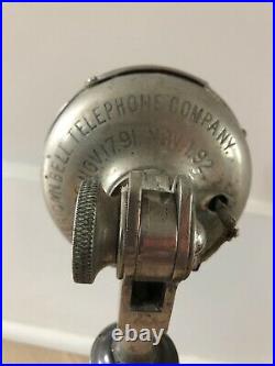 Vintage American Bell Company Candlestick Telephone July 9 89, Nov 17 91, Nov 92