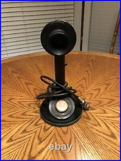 Vintage Antique Candlestick Phone. Rock Island Railroad Candlestick Phone