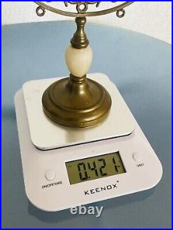 Vintage Antique French Style Candlestick 20th Century Old Europe Retro Style