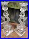 Vintage-Art-Deco-GLASS-DOLPHIN-CANDLESTICKS-holders-frosted-clear-1940-Germany-01-qs