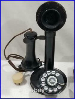 Vintage Automatic Electric Candlestick Telephone w Northern Electric Ringer Box