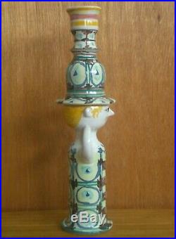Vintage Bjorn Wiinblad Studio Pottery Figure Candlestick 1965 vase rosenthal