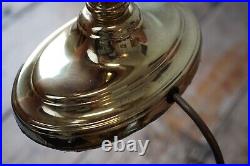 Vintage Brass Bouillotte French Style Table Lamp 2 Candlestick Christopher Wray