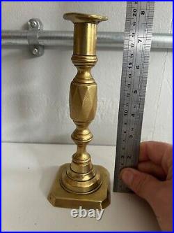 Vintage Brass Candlestick Holders Lot Of 10