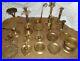 Vintage-Brass-Candlesticks-Candle-Holders-Wedding-Patina-Lot-of-30-01-sz