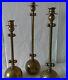 Vintage-Brass-Set-of-3-Mid-Century-Modern-Candlesticks-17-1-2-15-1-2-13-1-2-01-nt