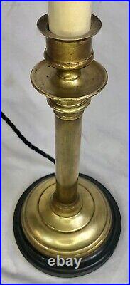 Vintage Candlestick Table Lamp, Desk Lamp, Light, 1920's