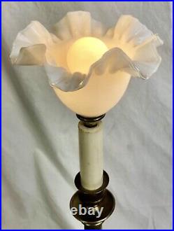 Vintage Candlestick Table Lamp, Desk Lamp, Light, 1920's