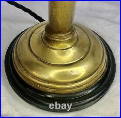 Vintage Candlestick Table Lamp, Desk Lamp, Light, 1920's