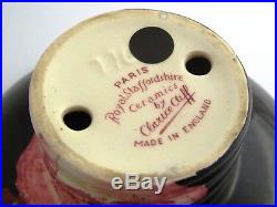 Vintage Clarice Cliff Pottery Candle Stick Paris Royal Staffordshire