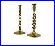 Vintage-Couple-pair-Barley-twist-Ornate-Brass-Candle-Holders-Candlesticks-01-pn