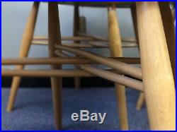 Vintage Ercol Candlestick Dining Chairs 376 Excellent Condition. Retro Cool