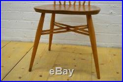 Vintage Ercol dining kitchen chair candlestick blonde elm beech UK DELIVERY