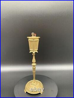 Vintage Erhard & Sohne Brass Candlestick/Street Lamp Lighter