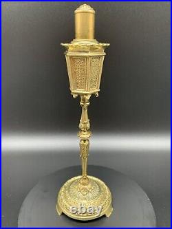 Vintage Erhard & Sohne Brass Candlestick/Street Lamp Lighter