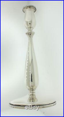 Vintage Estate Cartier #377 Sterling Silver Weighted Single Candle Stick