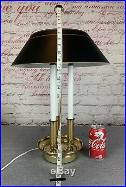 Vintage Frederick Cooper Style Three Candlestick Table Lamp