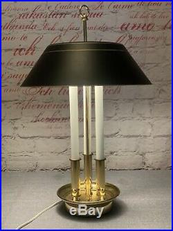Vintage Frederick Cooper Style Three Candlestick Table Lamp