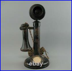 Vintage GPO 150 Candlestick Telephone Original & Unrestored Dated 1925
