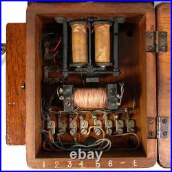 Vintage GPO candlestick telephone No 4 Mk 236 AK20 with Bellset No 5 E14 Nice