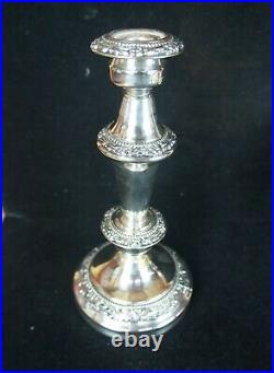Vintage GSC 5 Arm Goldfeder Silver Plated Candelabra Candle Holder Candlestick