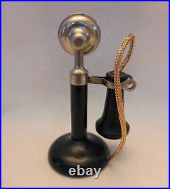 Vintage Garford Mfg Candlestick Telephone Salesman Sample 3 1/4 Tall