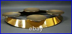 Vintage Georg Jensen Christmas Classics Gold-plated Candlestick Candle Holder